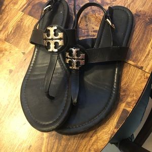 Tory Burch Bryce Sandal matte black
